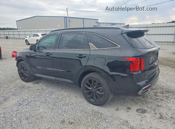 5XYRK4LF6MG064178 2021 KIA SORENTO Черный Задняя левая четверть