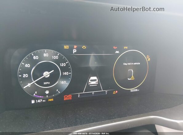 5XYRK4LF6NG092824 2022 KIA SORENTO Black Вид задніх сидінь