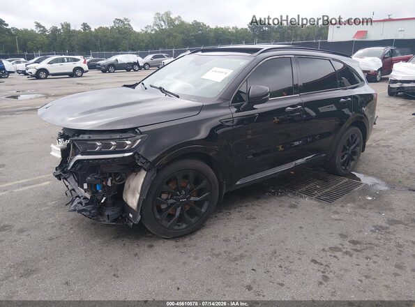 5XYRK4LF6NG092824 2022 KIA SORENTO Black Передня ліва чверть