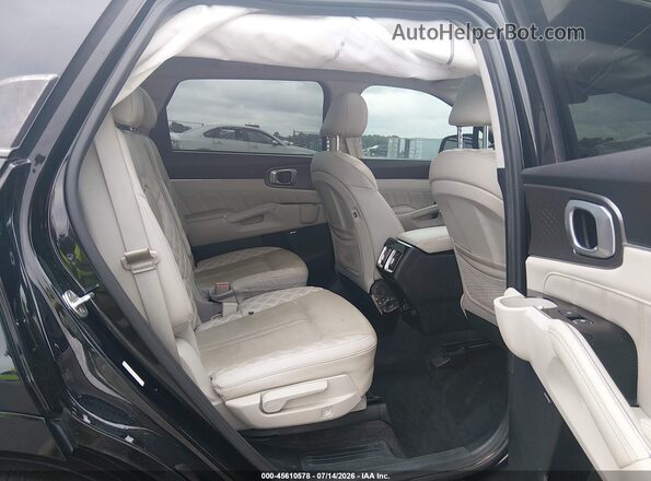 5XYRK4LF6NG092824 2022 KIA SORENTO Black Вид наклейки з VIN-кодом