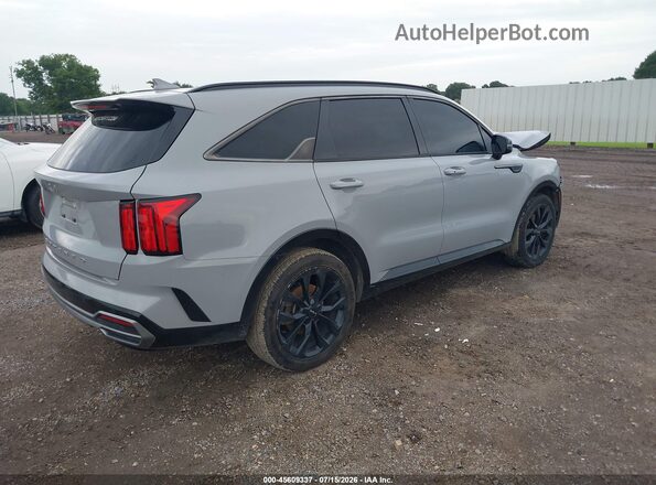 5XYRK4LF7NG136328 2022 KIA SORENTO Gray Tył prawy