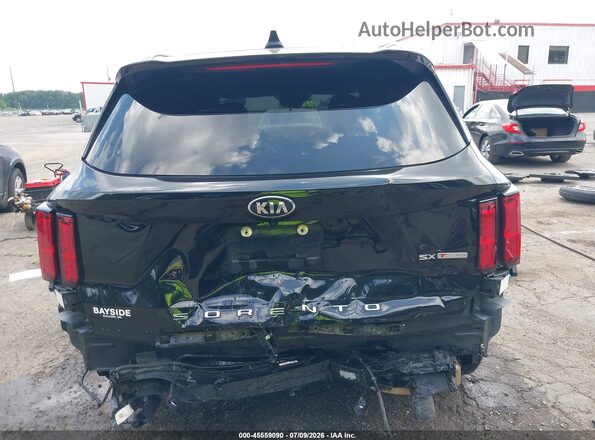 5XYRK4LF8MG048192 2021 KIA SORENTO Black 