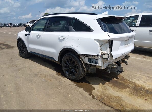 5XYRK4LF8NG098687 2022 KIA SORENTO White უკანა მარცხენა