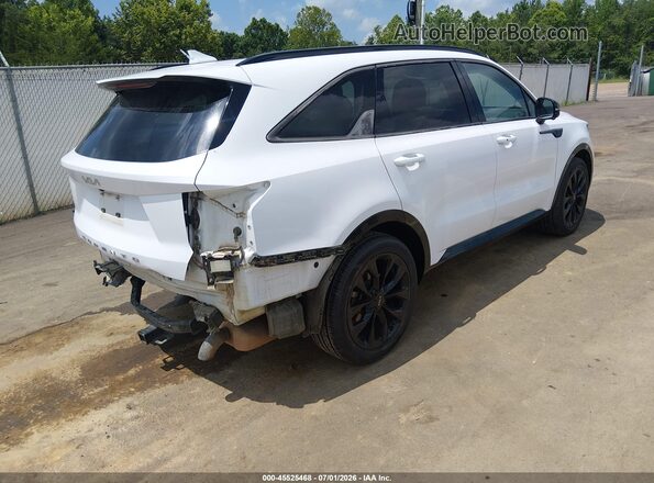 5XYRK4LF8NG098687 2022 KIA SORENTO White უკანა მარჯვენა