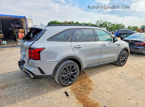 5XYRK4LF9PG213638 2023 KIA SORENTO Gray Rear right