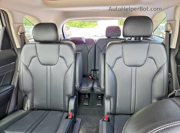 5XYRK4LF9PG213638 2023 KIA SORENTO Gray Rear seats view