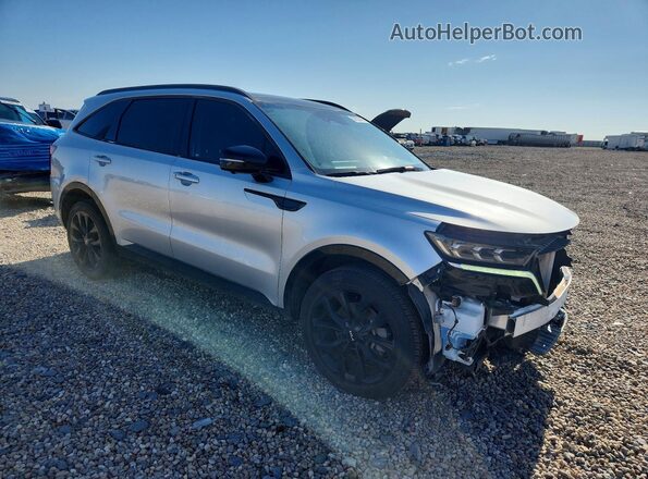 5XYRK4LFXNG091904 2022 KIA SORENTO Silver Առջևի աջ