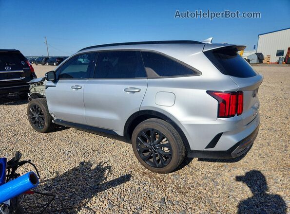5XYRK4LFXNG091904 2022 KIA SORENTO Silver Հետևի ձախ