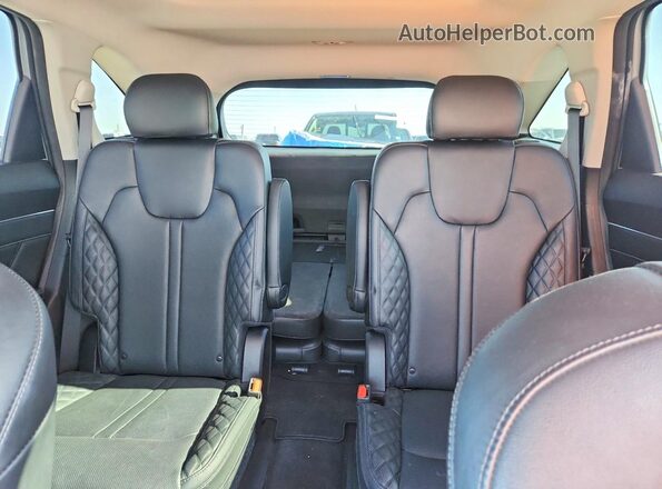 5XYRK4LFXNG091904 2022 KIA SORENTO Silver Հետևի նստատեղերի տեսք