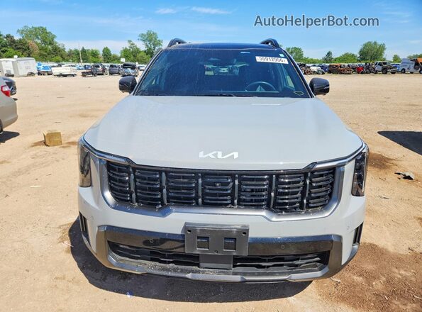 5XYRKDJF1RG256084 2024 KIA SORENTO Серый Вид спереди