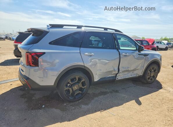 5XYRKDJF1RG256084 2024 KIA SORENTO Серый Задняя правая четверть