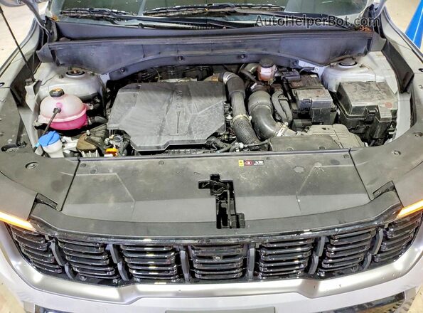 5XYRKDJF1RG300309 2024 KIA SORENTO Gray Engine compartment view