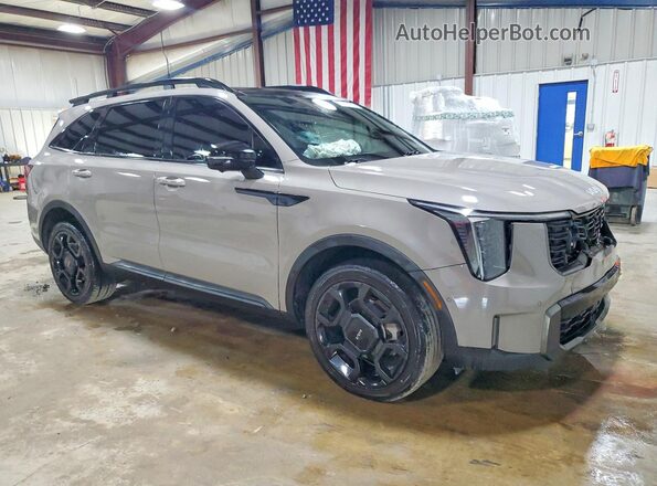 5XYRKDJF2RG262797 2024 KIA SORENTO Серый Передняя правая четверть