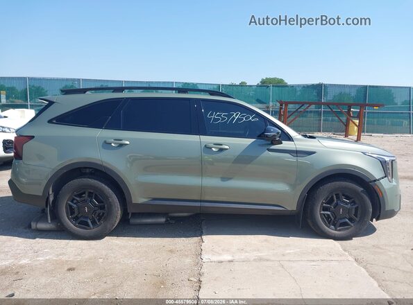 5XYRKDJF2RG273945 2024 KIA SORENTO Green Սալոնի հետևի տեսք