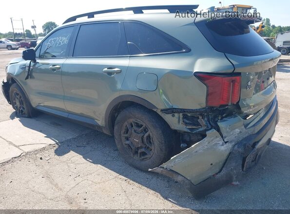 5XYRKDJF2RG273945 2024 KIA SORENTO Green Դիմացի տեսք