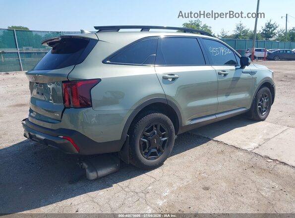 5XYRKDJF2RG273945 2024 KIA SORENTO Green Հետևի աջ