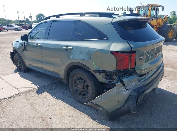 5XYRKDJF2RG273945 2024 KIA SORENTO Green Հետևի ձախ