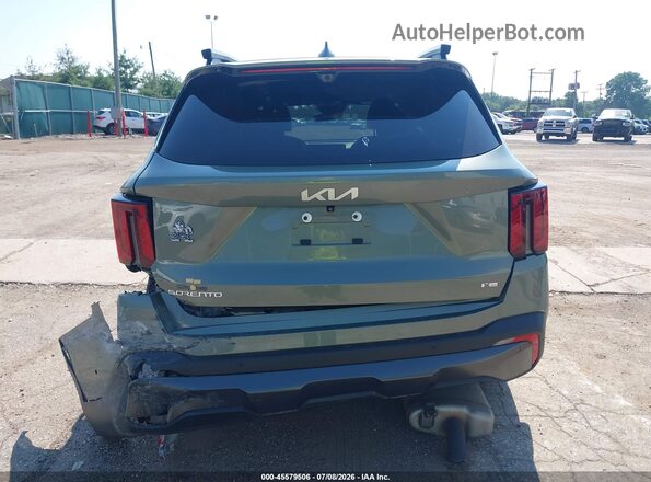 5XYRKDJF2RG273945 2024 KIA SORENTO Green 