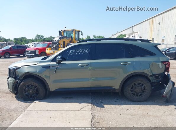 5XYRKDJF2RG273945 2024 KIA SORENTO Green Սալոնի 360 աստիճան տեսք