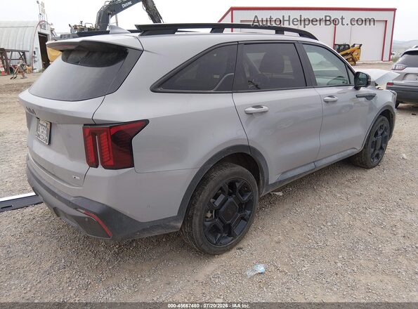 5XYRKDJF2SG327461 2025 KIA SORENTO Silver Հետևի աջ