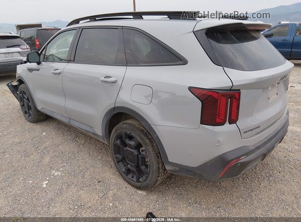 5XYRKDJF2SG327461 2025 KIA SORENTO Silver Հետևի ձախ