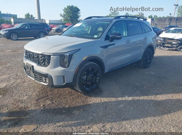 5XYRKDJF5RG271610 2024 KIA SORENTO Серый Передняя левая четверть