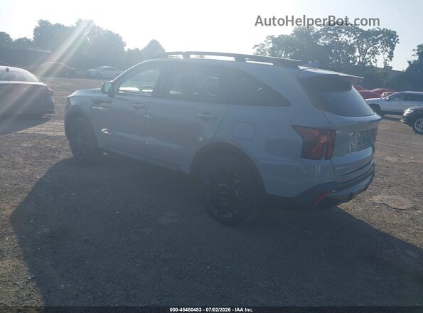 5XYRKDJF5RG271610 2024 KIA SORENTO Серый Задняя левая четверть