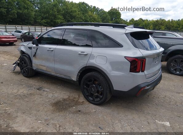 5XYRKDJF6RG266738 2024 KIA SORENTO Gray Rear left