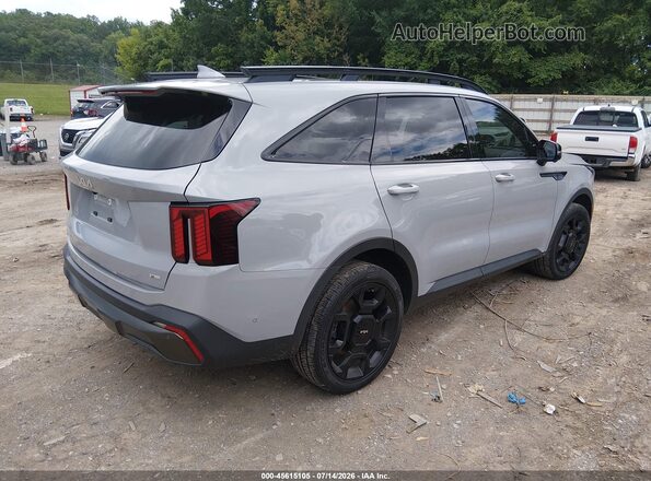5XYRKDJF6RG266738 2024 KIA SORENTO Gray Rear right