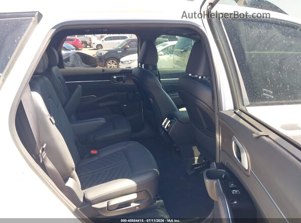 5XYRKDJF8RG267535 2024 KIA SORENTO White Вид наклейки з VIN-кодом