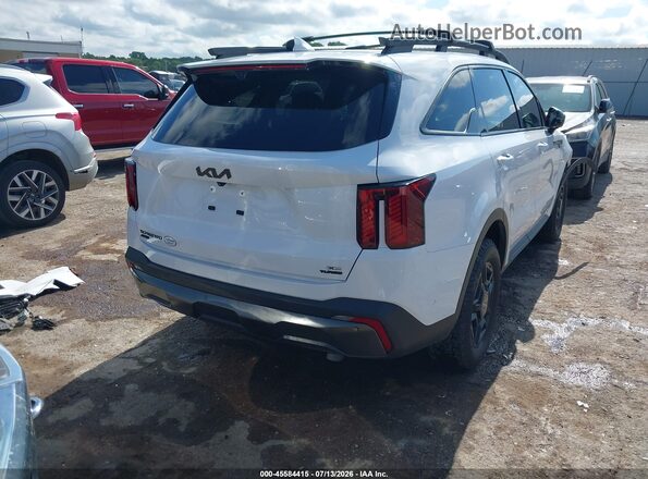 5XYRKDJF8RG267535 2024 KIA SORENTO White Задня права чверть