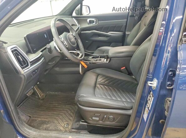 5XYRKDJF9RG271772 2024 KIA SORENTO Blue წინა სალონის ხედი