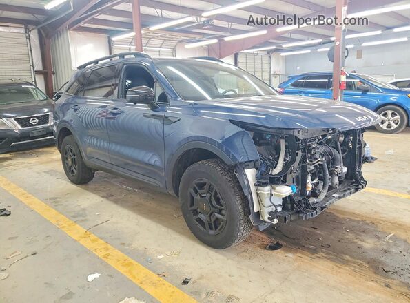 5XYRKDJF9RG271772 2024 KIA SORENTO Blue წინა მარჯვენა