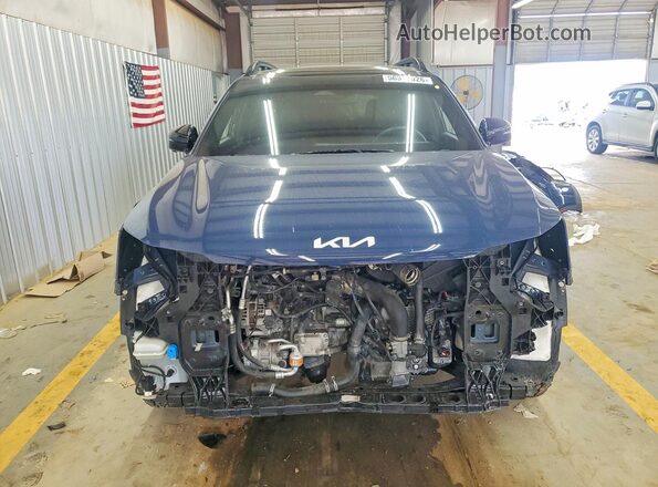 5XYRKDJF9RG271772 2024 KIA SORENTO Blue წინა ხედი