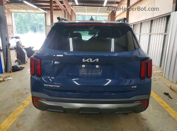 5XYRKDJF9RG271772 2024 KIA SORENTO Blue უკანა ხედი