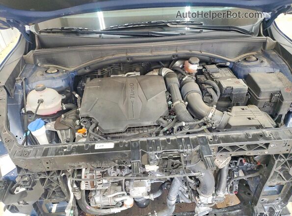 5XYRKDJF9RG271772 2024 KIA SORENTO Blue უკანა სალონის ხედი