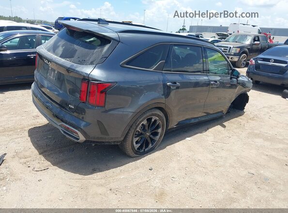 5XYRKDLF0PG239609 2023 KIA SORENTO Серый Задняя правая четверть