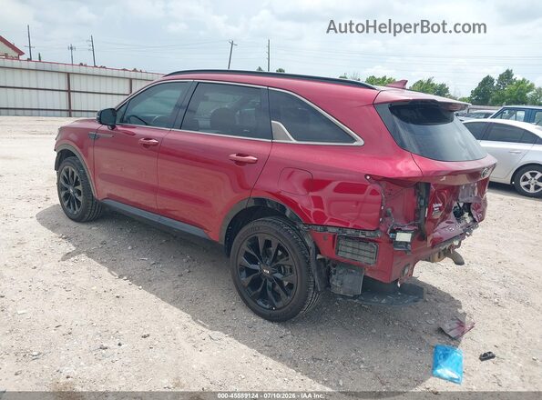 5XYRKDLF1MG030939 2021 KIA SORENTO Red Tył lewy