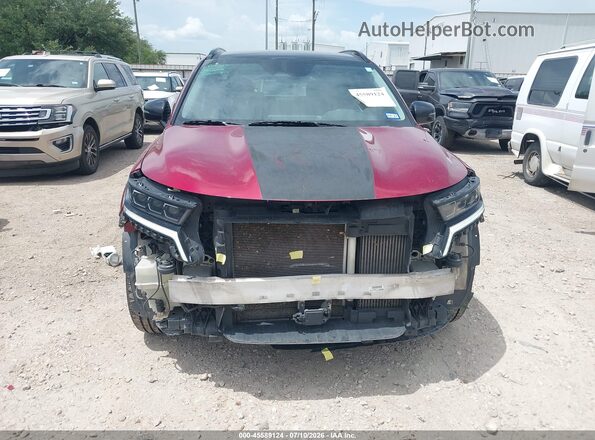 5XYRKDLF1MG030939 2021 KIA SORENTO Red Widok wnętrza z tyłu