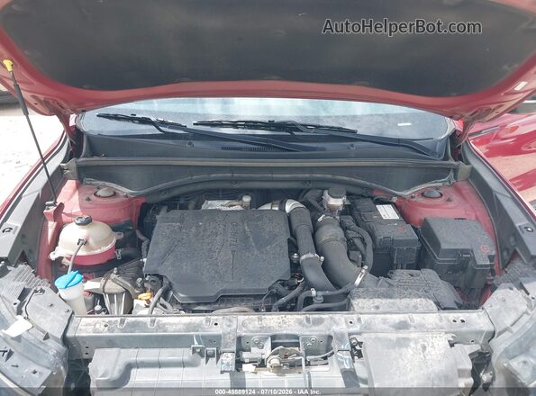 5XYRKDLF1MG030939 2021 KIA SORENTO Red Widok z tyłu