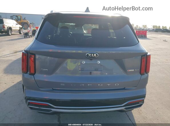 5XYRKDLF1MG045604 2021 KIA SORENTO Gray 