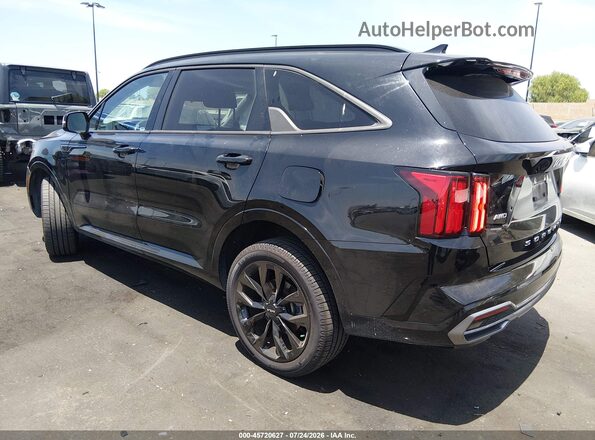 5XYRKDLF1NG074313 2022 KIA SORENTO Black Vista interior de 360 grados