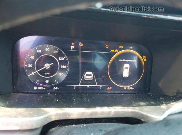 5XYRKDLF2MG040119 2021 KIA SORENTO White Widok zestawu wskaźników