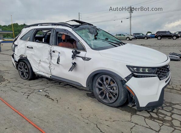 5XYRKDLF2MG040119 2021 KIA SORENTO White Przód prawy