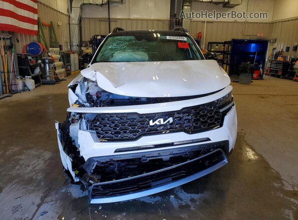 5XYRKDLF2PG198786 2023 KIA SORENTO White Դիմացի տեսք