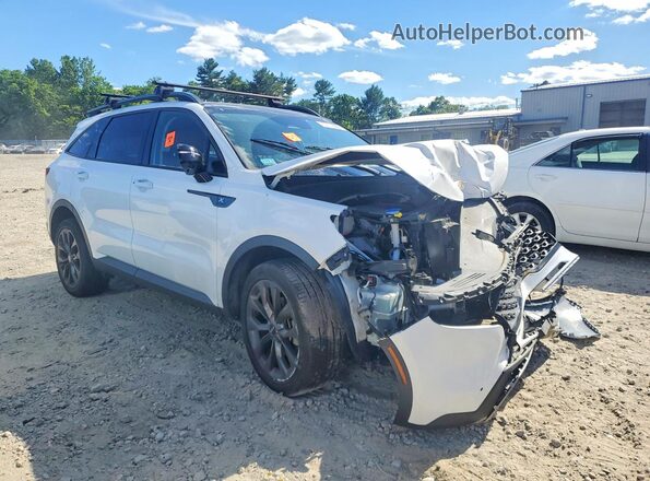 5XYRKDLF3NG077195 2022 KIA SORENTO White Delantero derecho