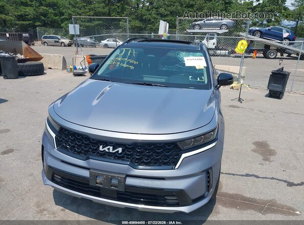 5XYRKDLF4NG097052 2022 KIA SORENTO Blue Vista frontal