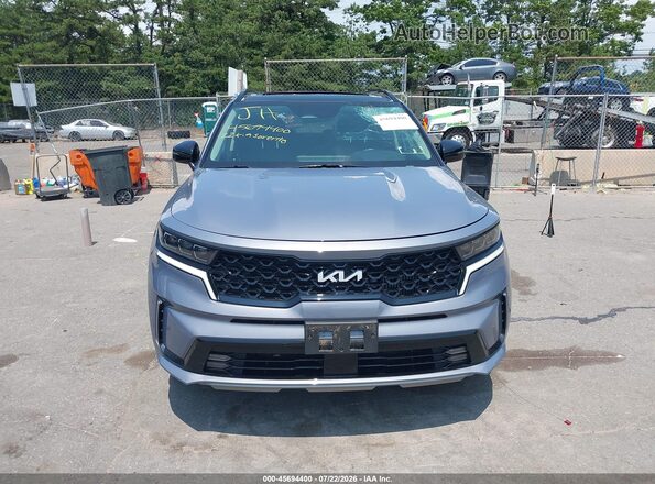 5XYRKDLF4NG097052 2022 KIA SORENTO Blue Vista del cuadro de instrumentos