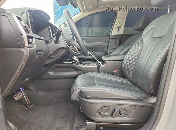 5XYRKDLF4PG162291 2023 KIA SORENTO Gray Widok wnętrza z przodu
