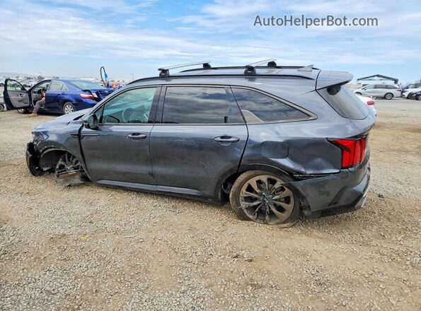5XYRKDLF5MG040728 2021 KIA SORENTO Gray უკანა მარცხენა
